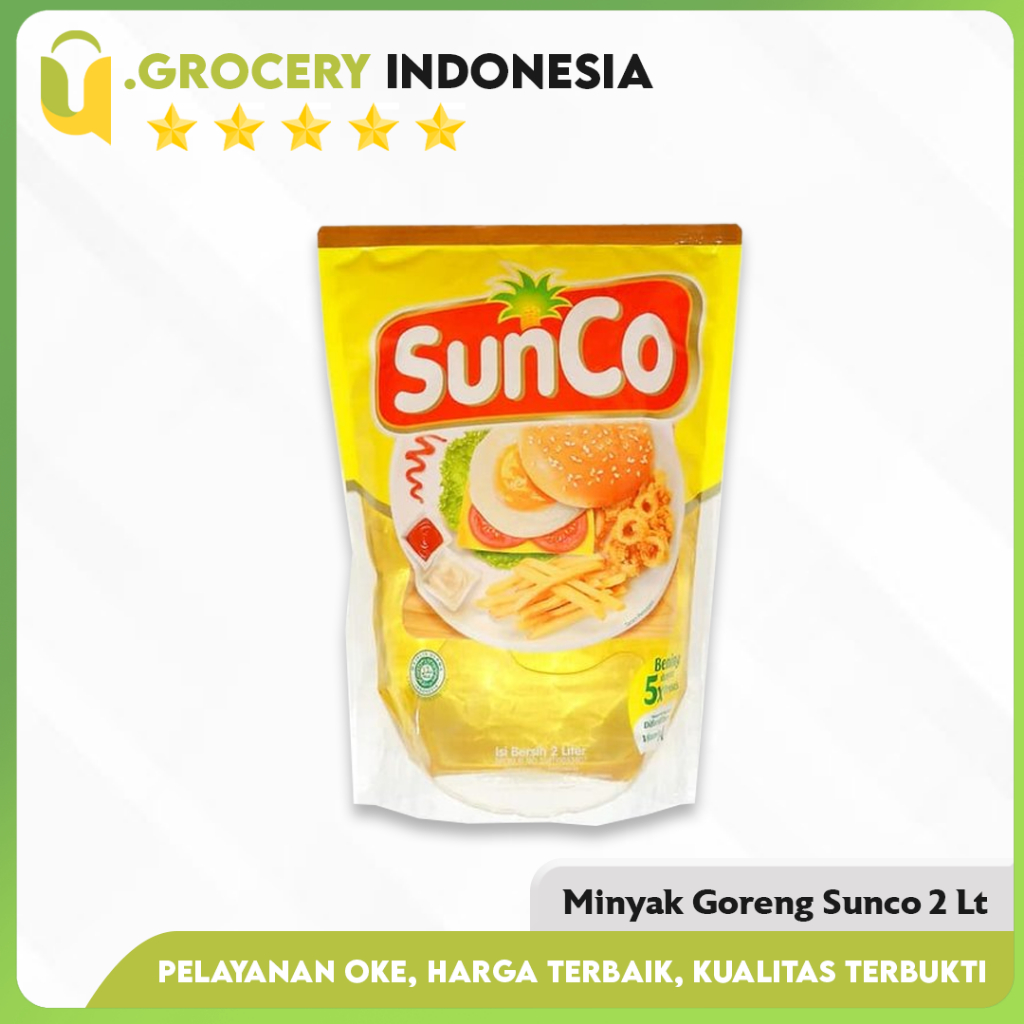 

SUNCO COOKING OIL REFILL 2 LITER - MINYAK GORENG