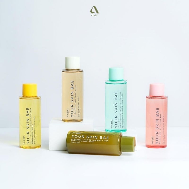 Original AVOSKIN Your Skin Bae Toner Series - Toner Avoskin - Toner Eksfoliasi - Toner Hydrating