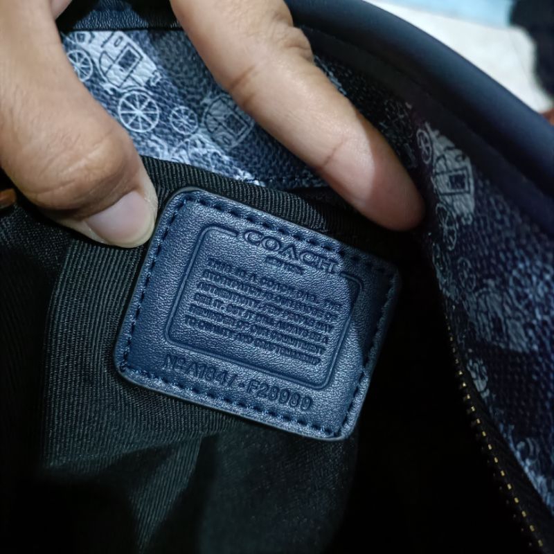 Coach Bag Royal Blue purse