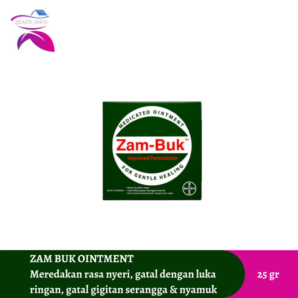 Zambuk 25 gr / Obat Memar &amp; Terkilir / Zambuk Bayer