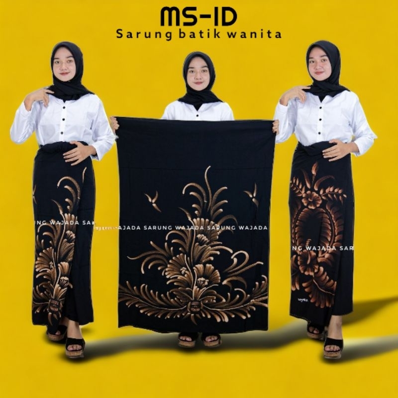 SARUNG WANITA - Sarung Batik Cap Goyor Glayor Premium Cabutan  Sarung Wanita Kekinian