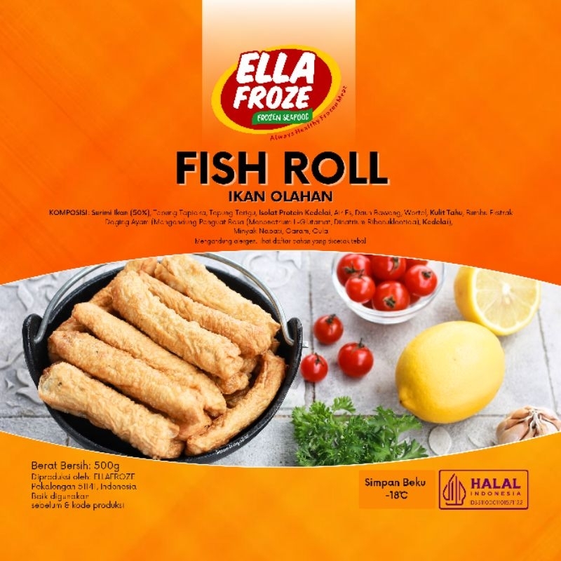 

Fish Roll 500gr Ellafroze
