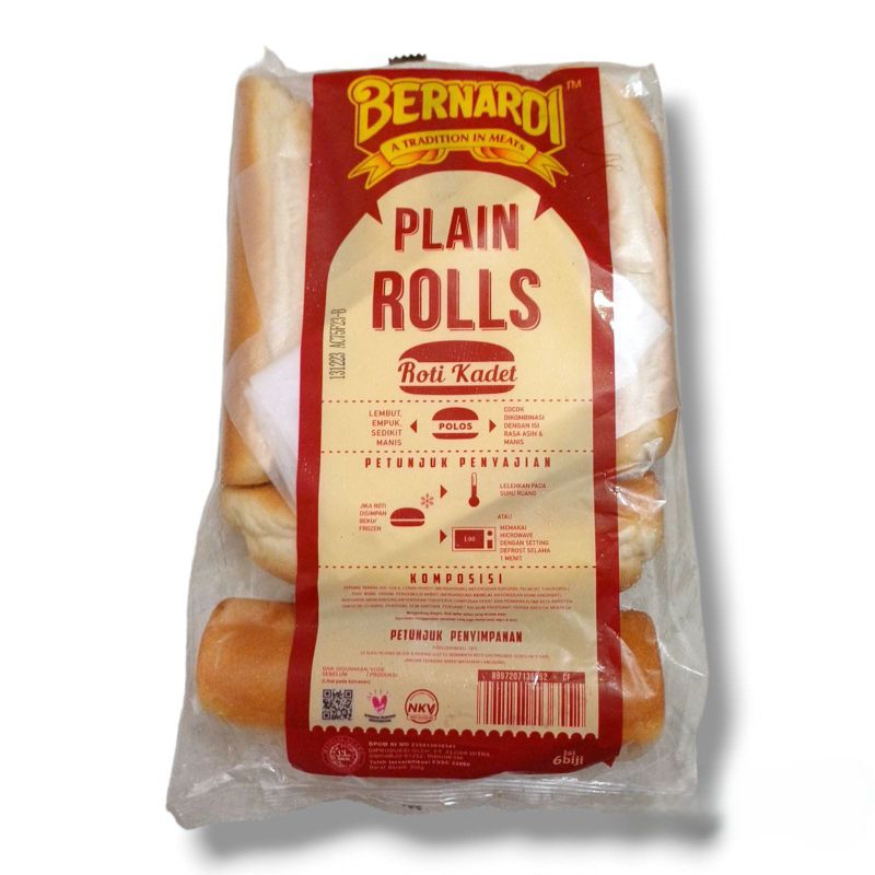 

BERNARDI roti hotdog isi 6pcs