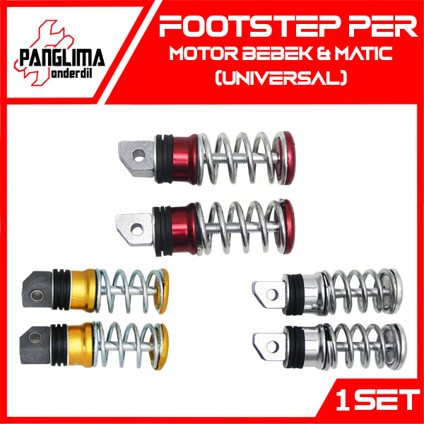 Footstep Per Untuk Semua Jenis Motor-Universal Besi Barstep-Pijakan-Injekan-Foot-Bar-Step Belakang Model Peer-Pir