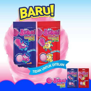 

Big Babol Filifolly Gum Permen Karet Kapas 11g