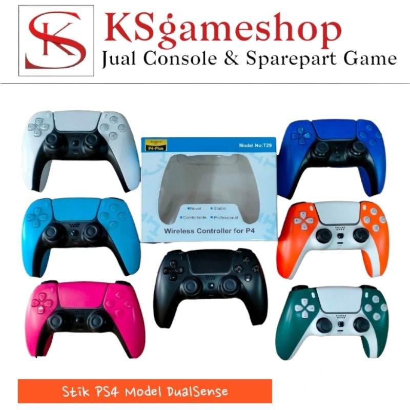 P4 Plus T29 Stik Stick PS4 Model DualSense PS5 Wireless Controller