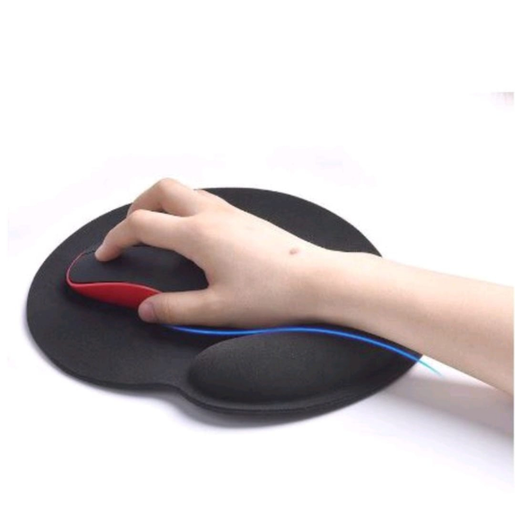 Mousepad Mouse Pad Alas Bantalan Sandaran Pergelangan Tangan Tatakan Aksesoris Komputer Wrist Rest