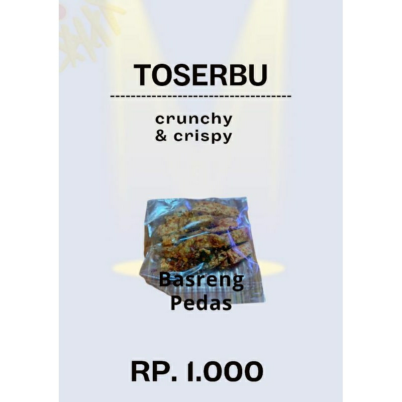 

Kerupuk basreng pedas renyah gurih pedas hanya seribuan
