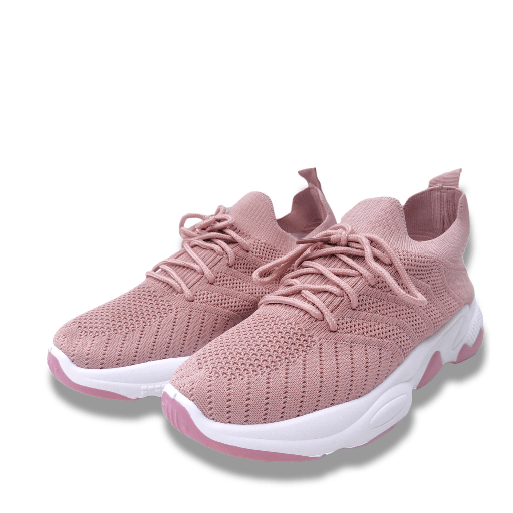 WM-1C003 SEPATU SNEAKERS FASHION SPORT CASUAL OLAHRAGA TERBARU STYLE TALI FASHION POLOS KOMBINASI WANITA PRIA BAHAN RAJUT SLIP ON BEST QUALITY REAL PICT