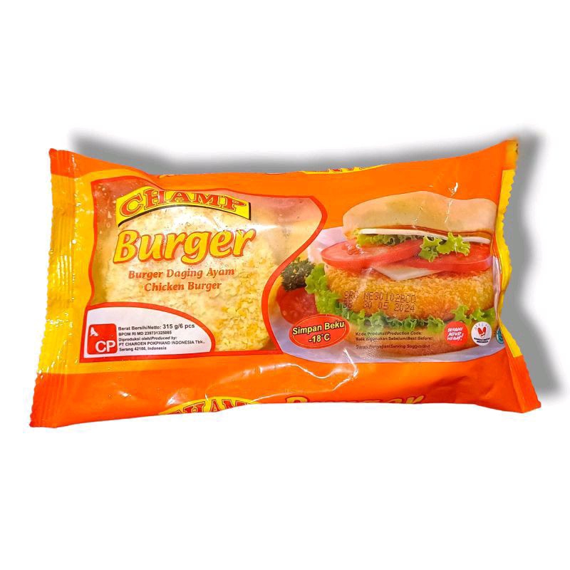 

CHAMP burger ayam 315gr