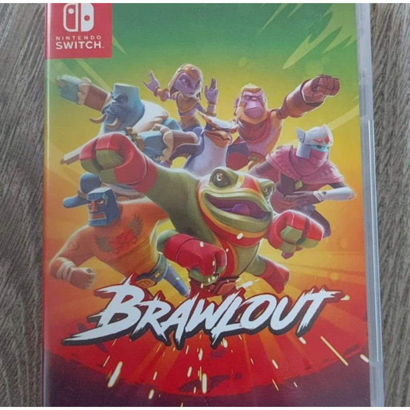 Bekas nintendo switch kaset Brawlout