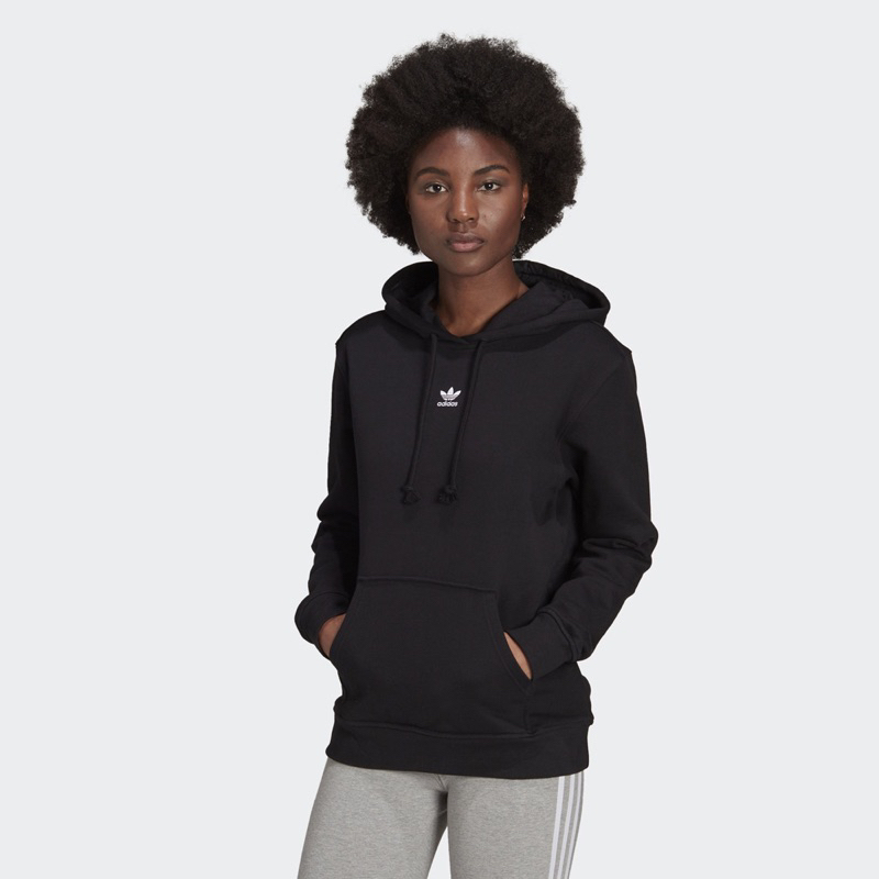Adidas Women Adicolor Essentials Hoodie Black Original
