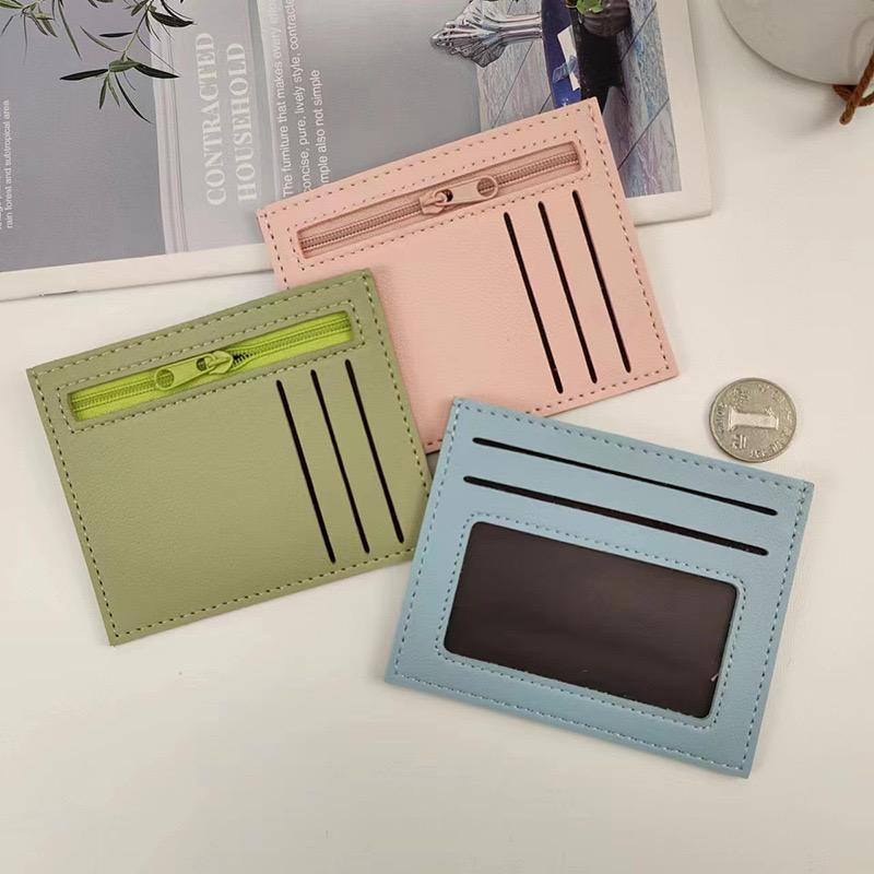 Dompet Kartu Wanita Bahan Kulit PU / Dompet Kartu Murah