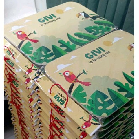 souvenir meja belajar lipat anak karakter custom hamper