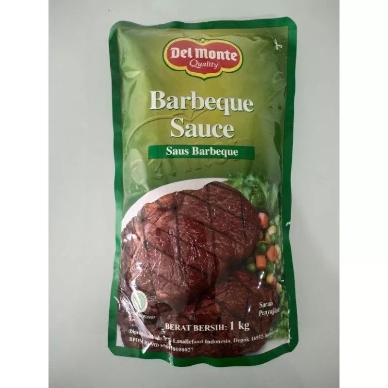 

BARBEQUE SAUCE DEL MONTE QUALITY 1KG POUCH