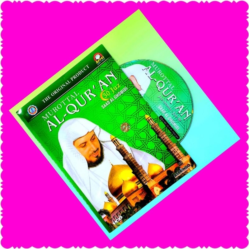 VCD MUROTTAL AL QURAN-MUROTTAL ALQURAN 30 JUZ SURAT PILIHAN-MUROTTAL 30 JUZ SURAT PILIHAN-KASET VCD 