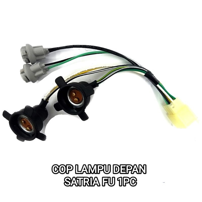 Cop Lampu Depan SATRIA FU - Pitingan / Fitting / Soket Dop Depan SUZUKI SATRIA FU 150