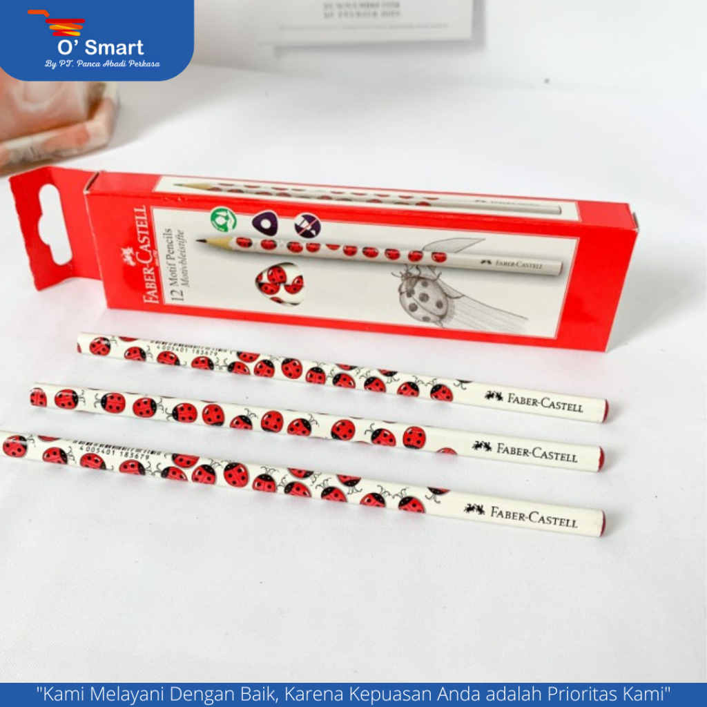

PENSIL FABER CASTEL LADY BUG 118367 (PCS)