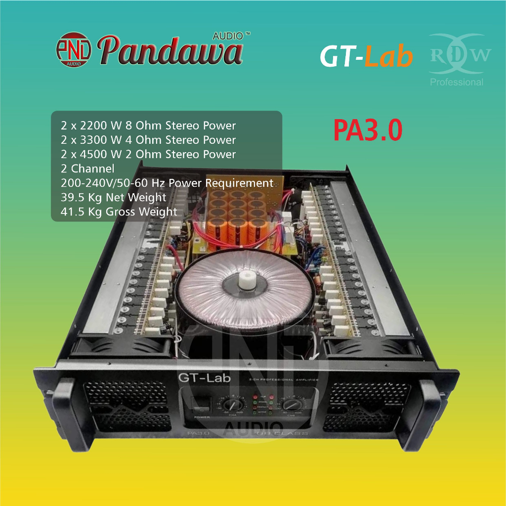 Power GT Lab PA3.0 by RDW