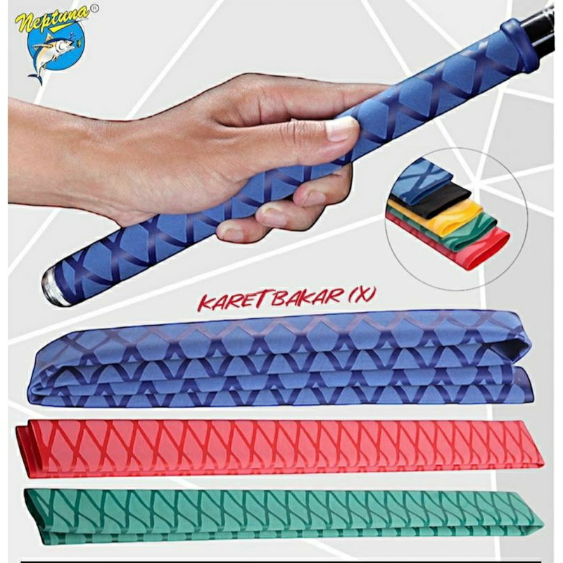 karet bakar joran pancing