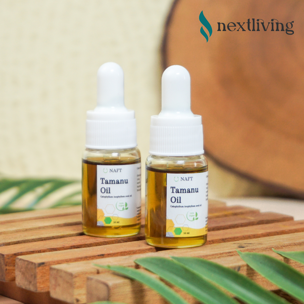 Minyak Tamanu Cold Press Murni Asli Original 100% Pure Tamanu Oil 10 ml Naft Penghilang Jerawat