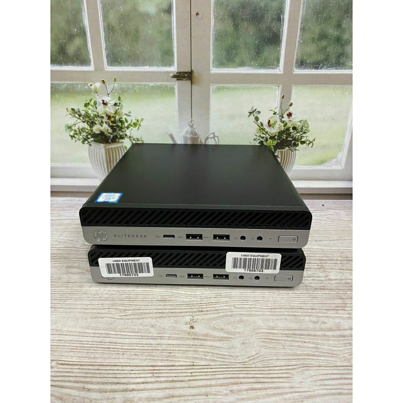 READY MINI PC HP ELITEDESK 800 G3 I7 GEN 7 RAM 8GB SSD 128GB