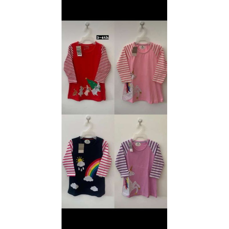 dress import gold tresure dress anak murah dress import