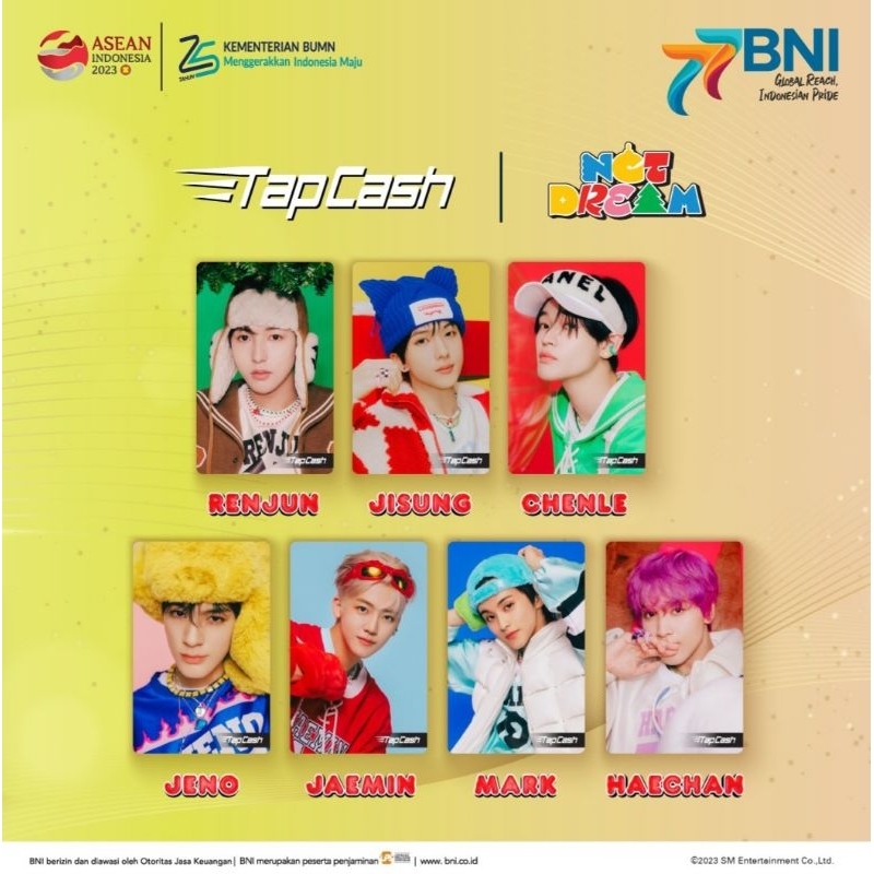 Tapcash BNI NCT Dream