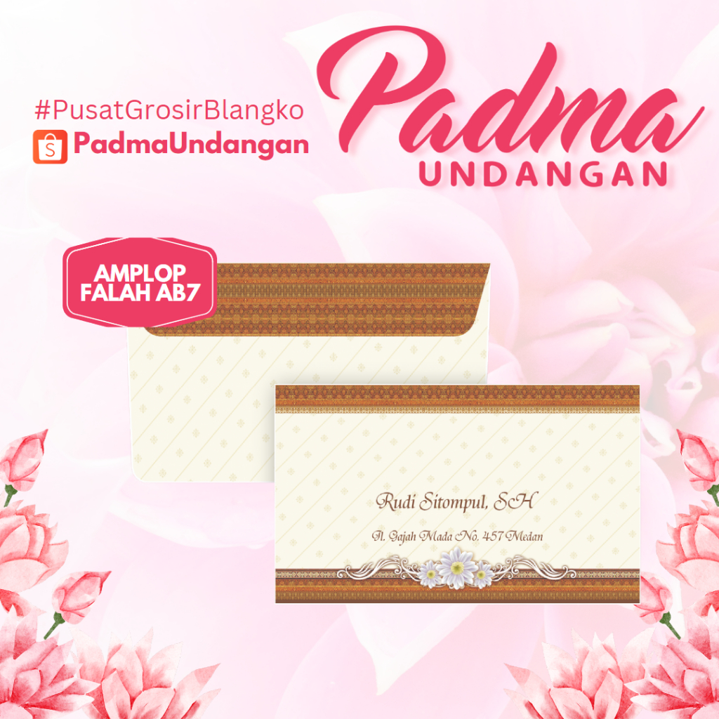 

Amplop Falah AB-7 | PadmaUndangan