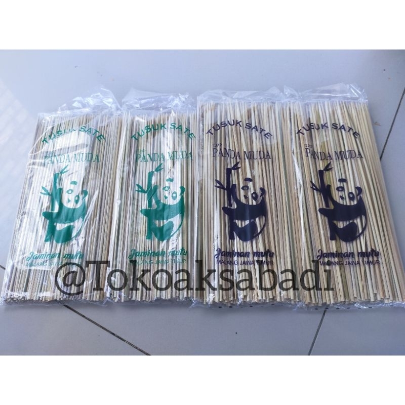 TUSUK SATE BAMBU TERMURAH CAP(PANDA)/TUSUK SATE AYAM/TUSUK SATE DAGING