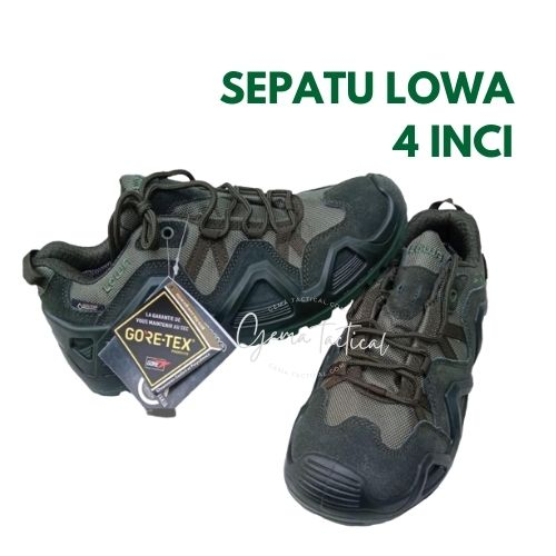 Sepatu Lowa Tactical / Sepatu Lowa China / Sepatu Lowa 4 inci / Sepatu Pdl Lowa / Sepatu Lowa 4.0 Lo