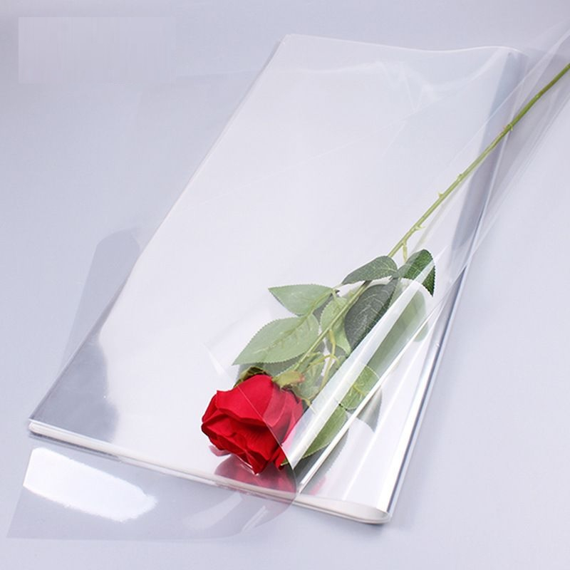 

Plastik Transparan - Plastik Wrapping flower Lembaran - Plastik Bunga Translucent