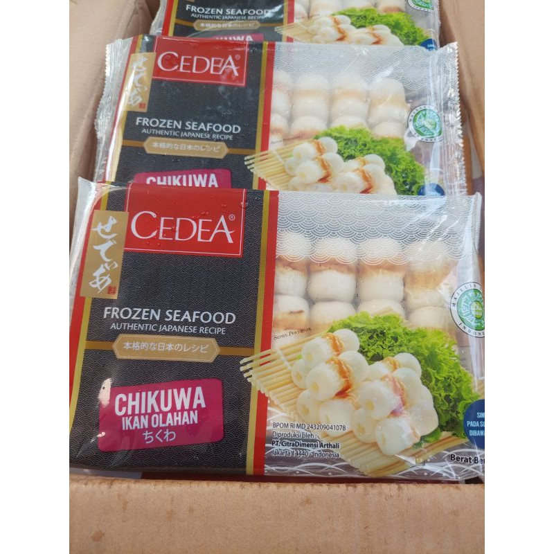 

CEDEA Chikuwa Mini Khas Jepang tray - 250 gr