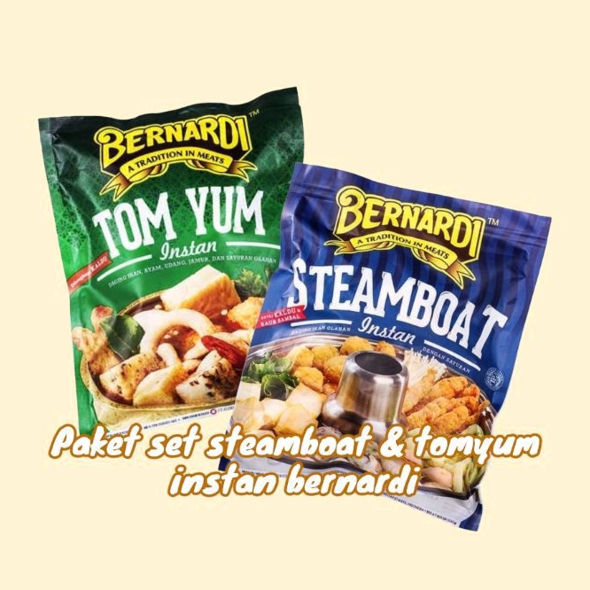 

set tomyum instan bernardi 300gr + bumbu