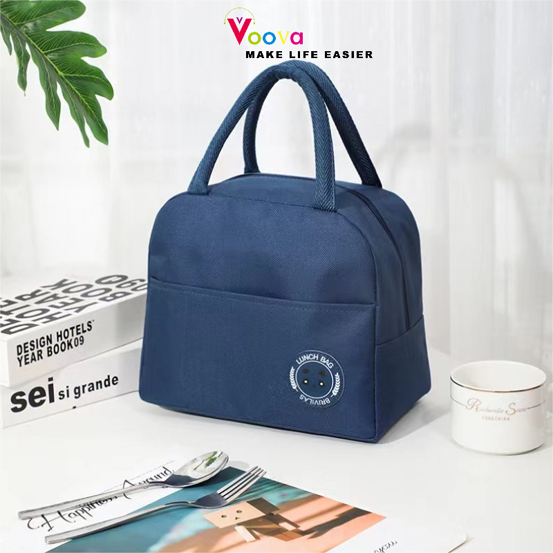 VOOVA Tas Bekal / Lunch Bag / Cooler bag / Thermal bag / Tas bakal Menjaga Suhu Temperatur