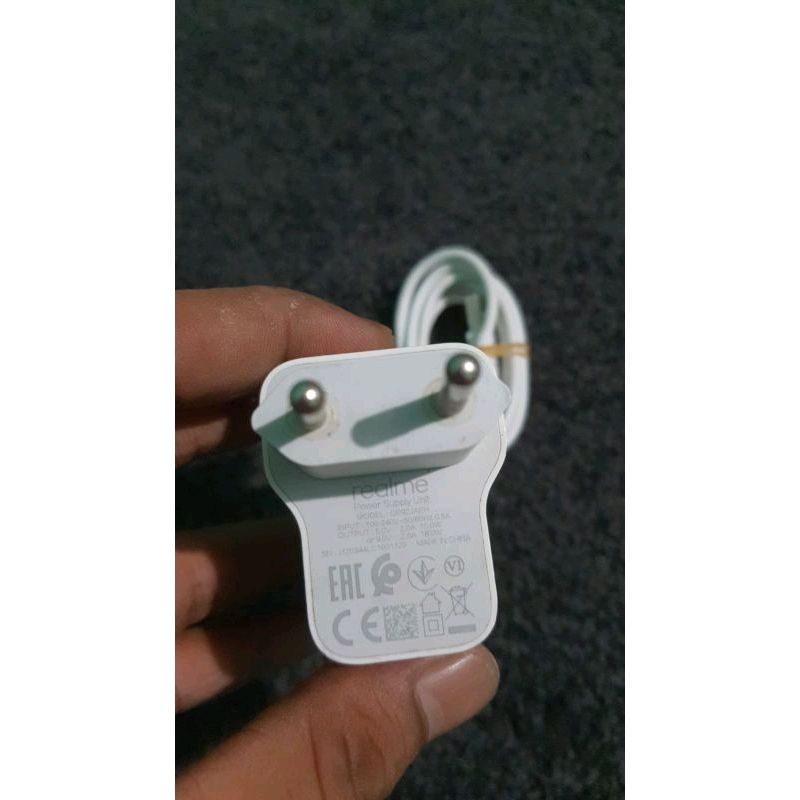 charger realme original cabutan realme