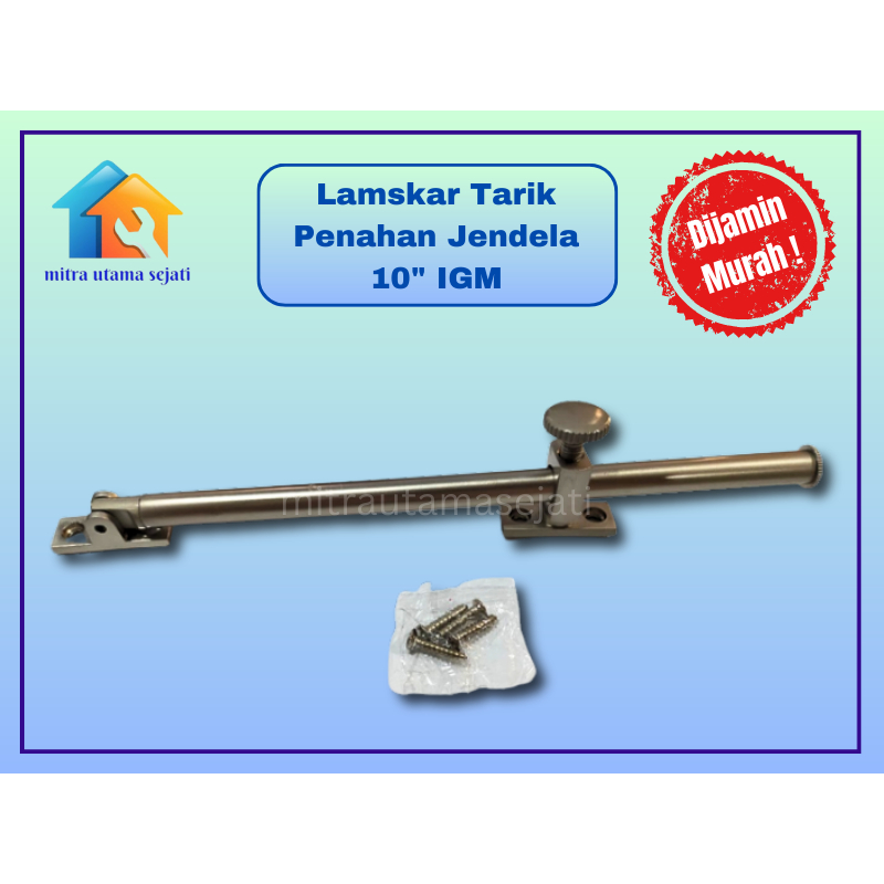 Ramskar Bulat Lamskar Penahan Jendela Hak Angin Stainless IGM