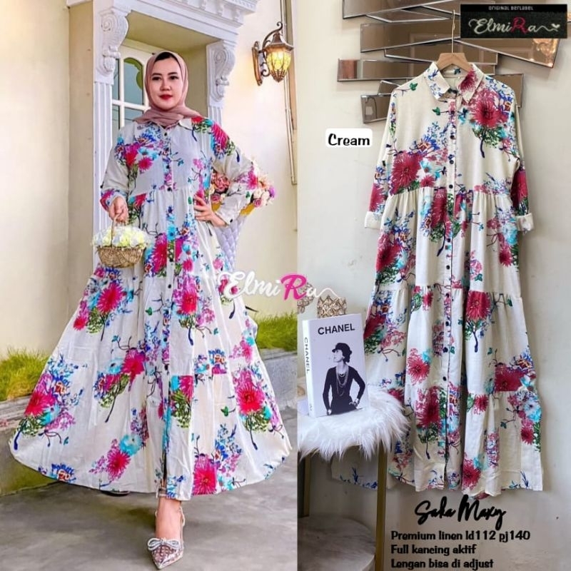 Saka Maxi Dress - ELMIRA