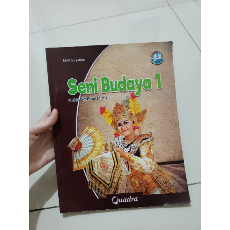 

Buku Seni Budaya 1 untuk SMP kelas VII | kurikulum 2013,Quadra | Rizki Suryanita