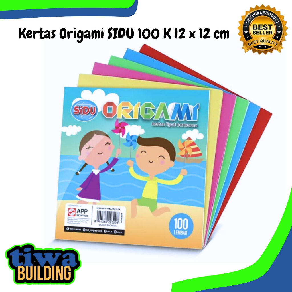 

KERTAS ORIGAMI SIDU / KERTAS LIPAT BERWARNA BERBAGAI UKURAN ISI 100 LEMBAR