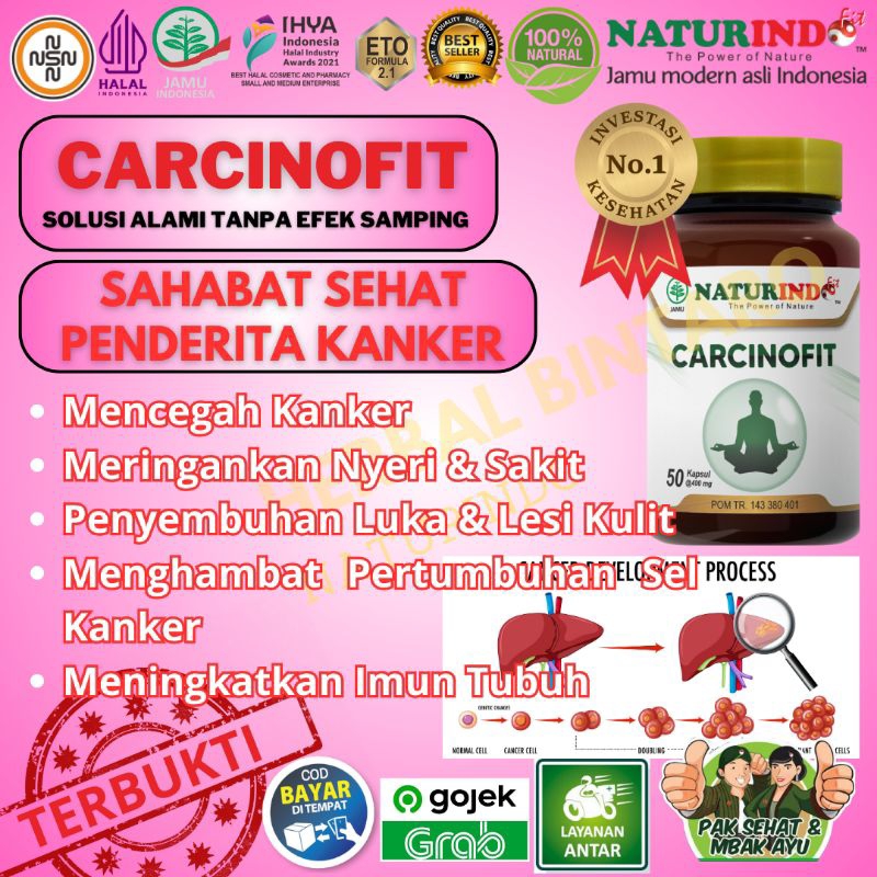 CARCINOFIT Obat Kanker Payudara Prostat Naturindo