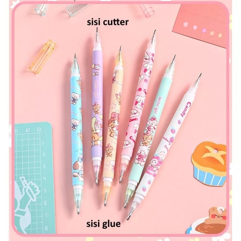 

Cutter dan Glue Pen / Glue Pen / Cutter Pen