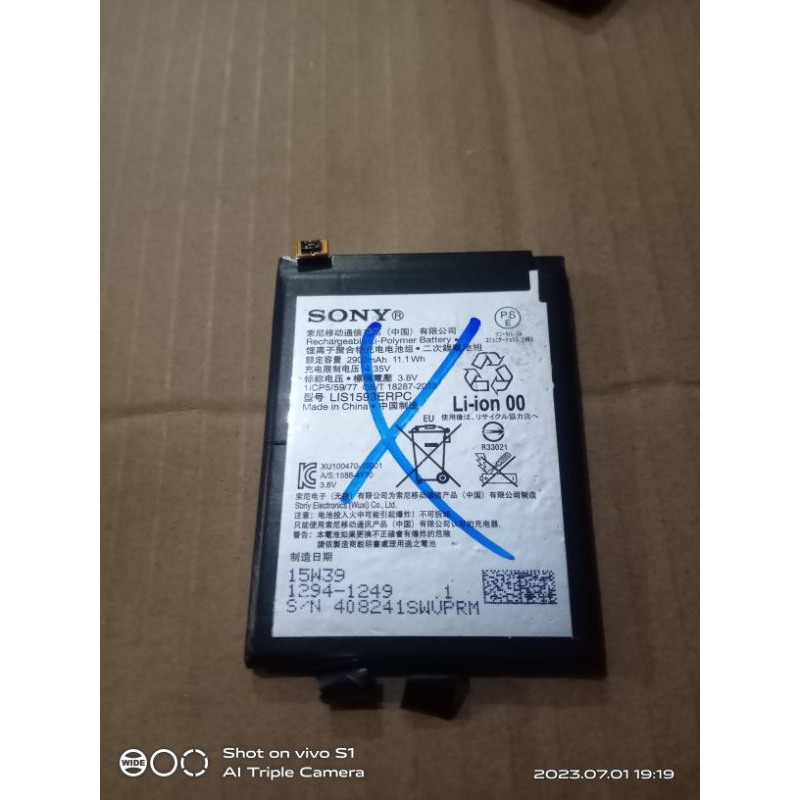 batre hp sony xperia z5 premium Z5 Big ori cabutan normal udah tested