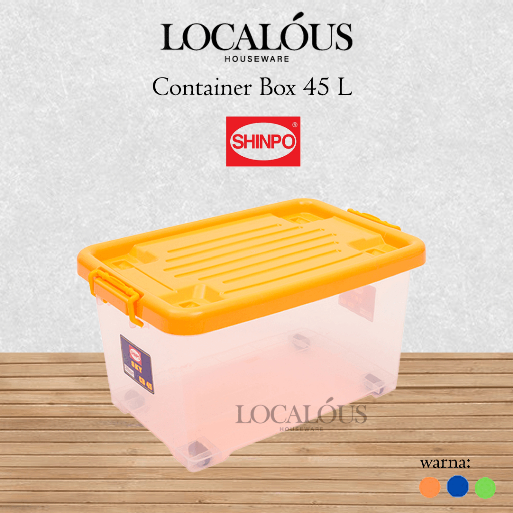 Shinpo 111 CB 45 Container Box Plastik 45 Liter