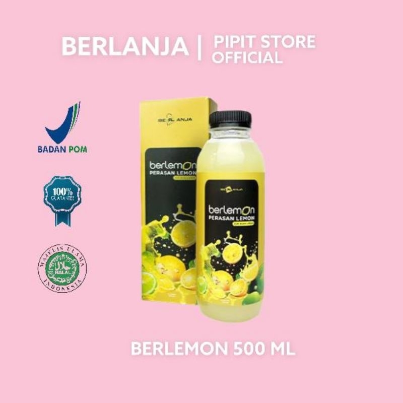 

BERLANJA Berlemon 500ml (Perasan 100% Lemon tanpa campuran)