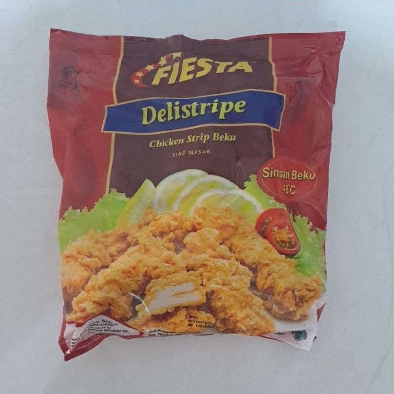 

Fiesta Delistripe 500gr Ayam Strip Beku