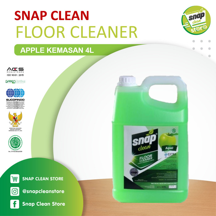 Snap Clean Floor Cleaner Apple