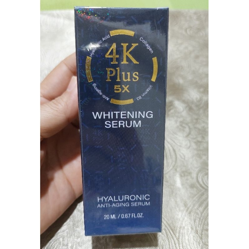 4K PLUS  5X WHITENING SERUM