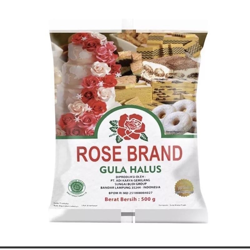 

ROSE BRAND GULA HALUS 500GRAM