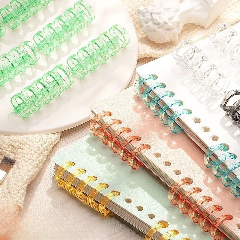 

[LBS] Binder Holder Ring untuk Journal Scrapbooking Diary 5 Lubang DIY